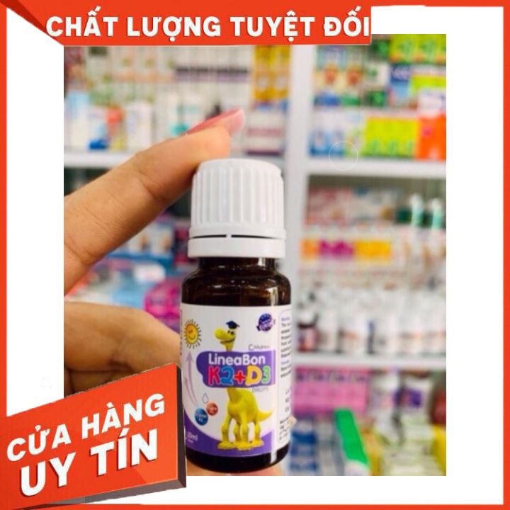 Vitamin K2 D3 cho bé Lineabon bổ sung K2 D3 giúp tăng hấp thu canxi trẻ, ăn ngon ngủ tốt, cao lớn shopnguyenanh88