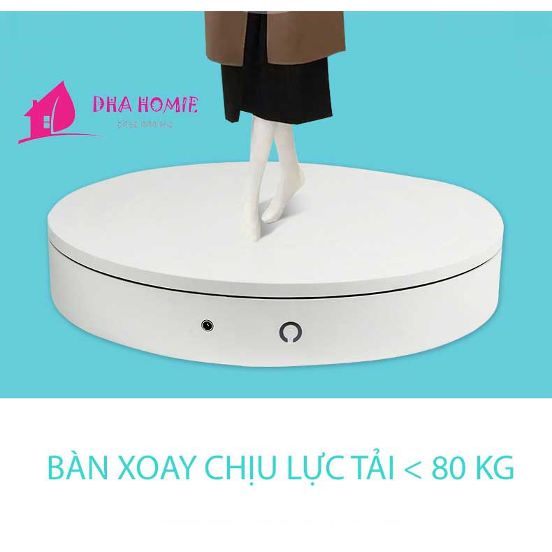Đế xoay trưng bày sản phẩm chịu tải 80kg - Bảo hành chính hãng PULUZ - DHA HOMIE