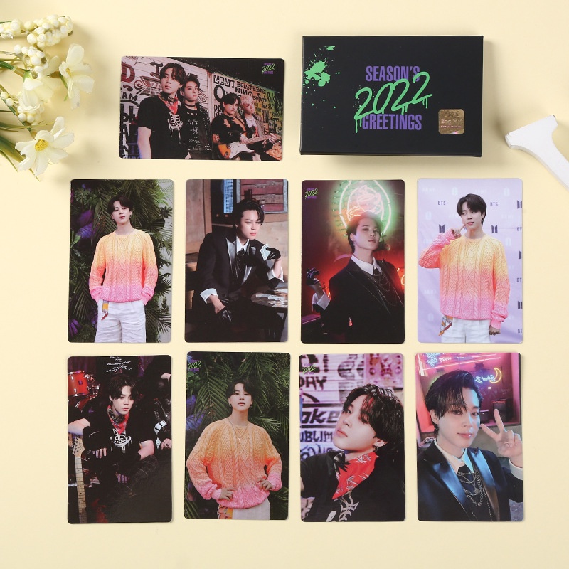Ảnh thẻ in hình nhóm nhạc BTS 2022