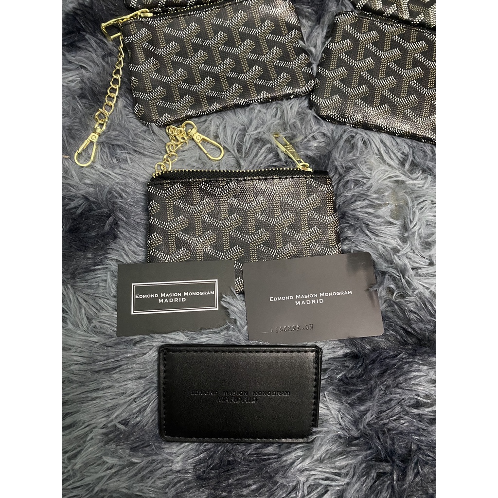 Ví Treo Bằng Da Balo Edmond Maison Monogram Nhỏ Gọn Tiện Dụng
