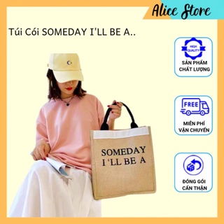 Túi Cói Someday, Giỏ Cói Đi Biển, Túi Merci Phong Cách Vintage Thời Trang