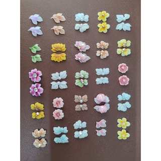 Hoa bột làm nail sét 50 bông