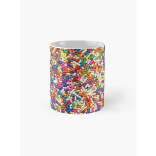 Cốc sứ in hình - rainbow sprinkles mug - 11oz mug - made from ceramic- ms 2894
