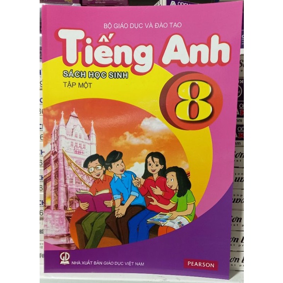 tiếng Anh lớp 8 tập 1 + bao kiếng (s học sinh )