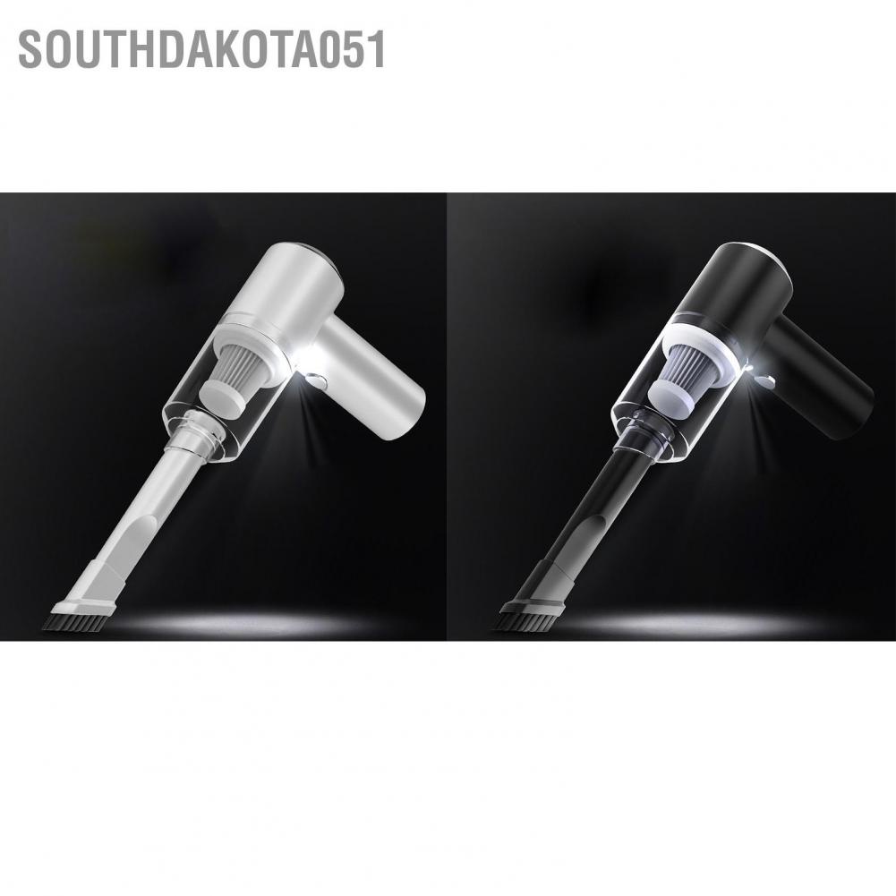 Hàng HOT Máy hút bụi cầm tay mini không dây 120W 6000PA đa năng lực hút siêu mạnh sử dụng hút bụi ô tô, bụi giường【Southdakota051】