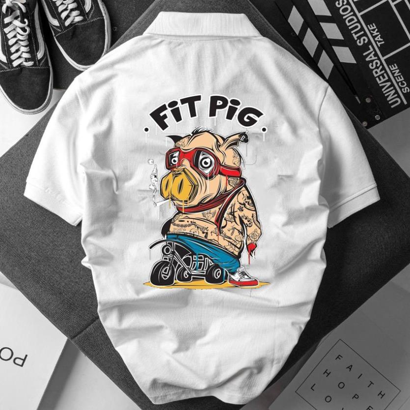 Áo polo nam, áo thun nam có cổ, áo phông chất liệu cotton in hình 3D lịch sự thời trang đẳng cấp, Nhật Duy Store !