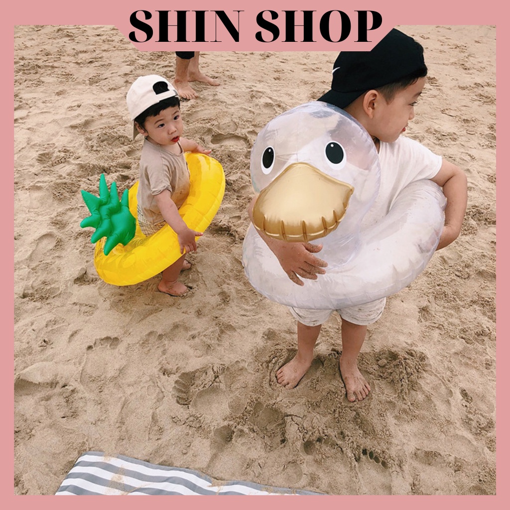 Phao Bơi Cho Bé Hình Vịt Con Siêu Dễ Thương PB04 SHIN SHOP