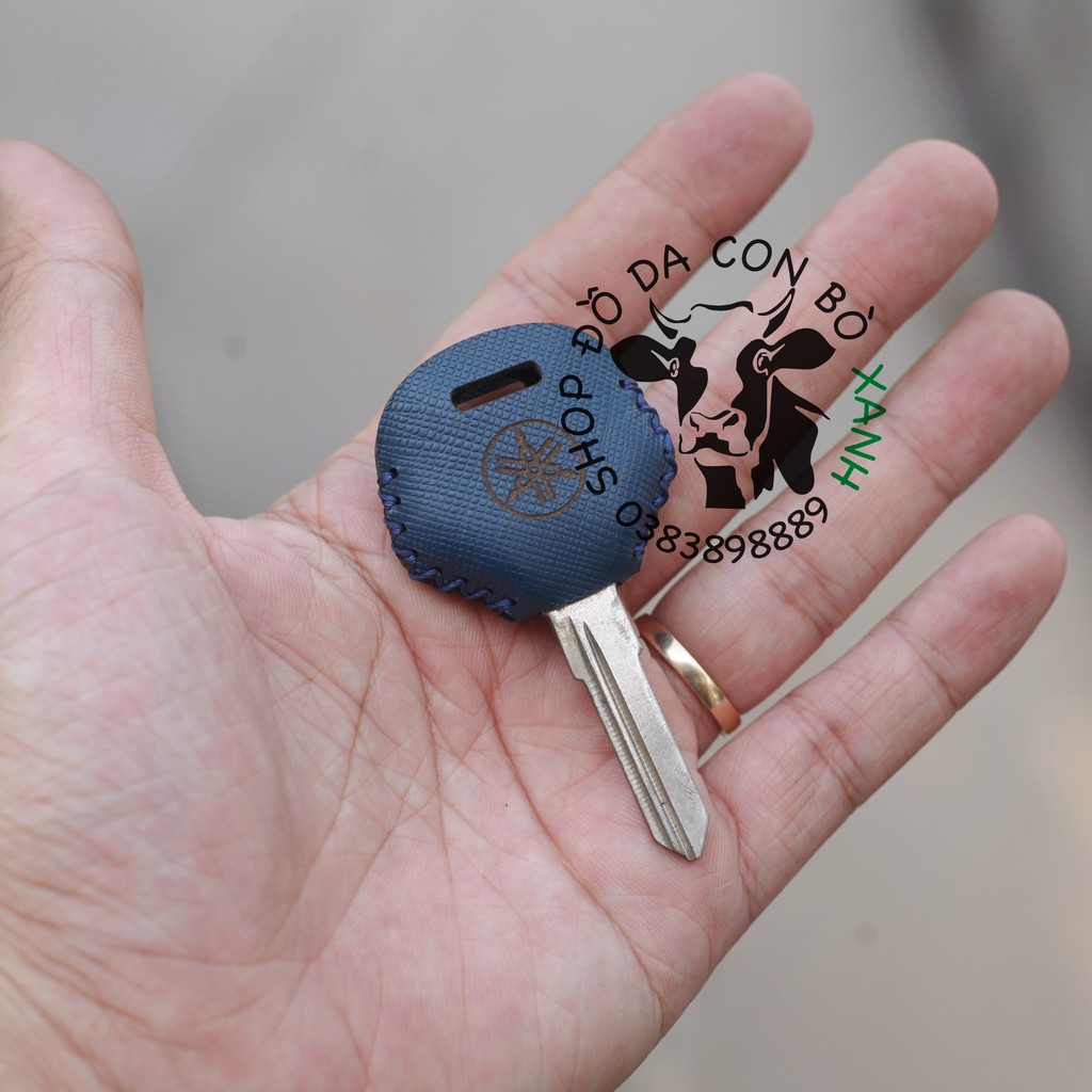 Bao Da Chìa Khóa cơ Yamaha R15 MT15 handmade da thật