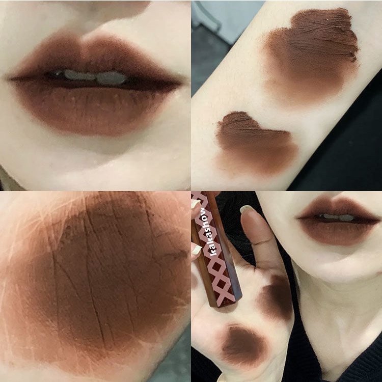 [Hàng mới về] Son Kem Lì KAKASHOW Màu Nhung Sương Lì Mịn Lâu Trôi Mềm Môi