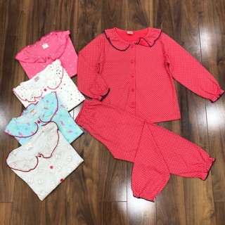 Bộ cotton bé gái pijama