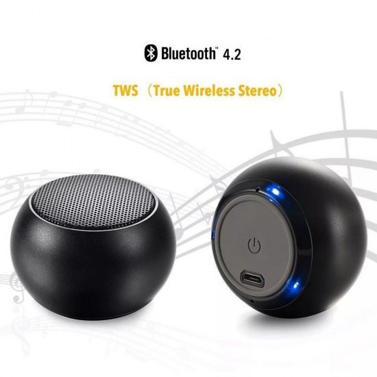 Loa bluetooth mini GrownTech M3, loa blutooth siêu nhỏ cho âm thanh to lớn cả phòng 10m vuông