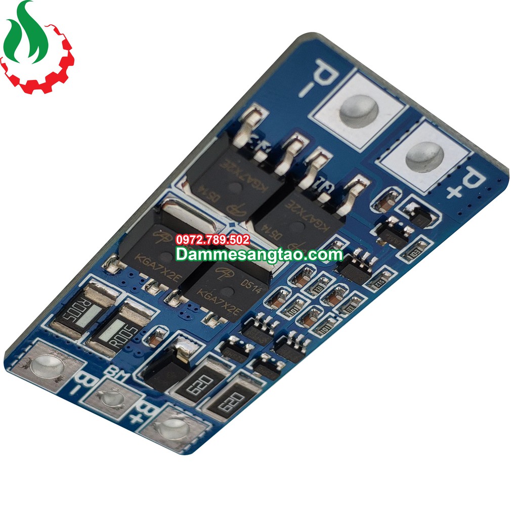 Mạch 2S 8.4V 20A bảo vệ pin Li-Ion 3.7V