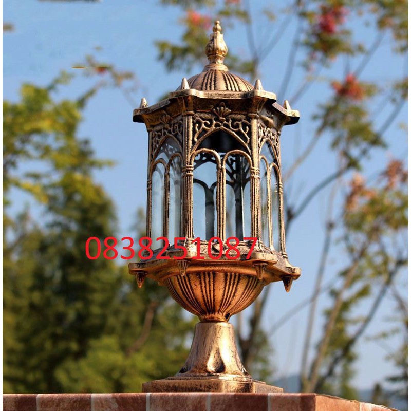 Đèn ngoài trời: Đèn hàng rào, trụ cổng SV022