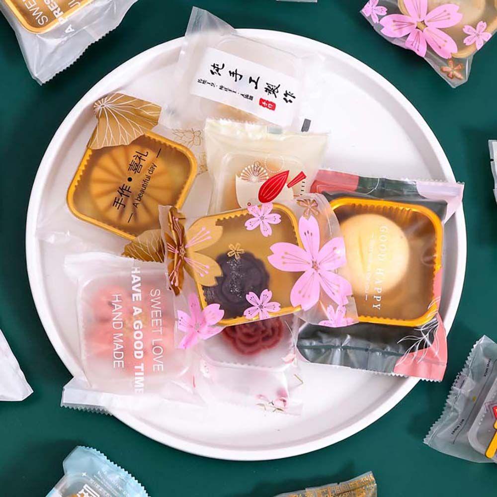 Set 100 Túi Đựng Bánh Trung Thu / Bánh Trung Thu DIY