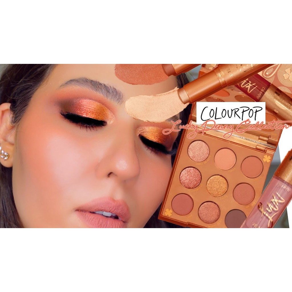 Bảng mắt Colourpop Pressed Powder Eyeshadow Palette - Lucky Penny