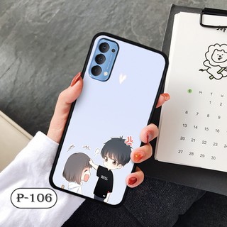 Ốp hoạt hình Oppo Reno 4