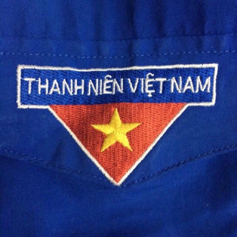 Áo sơ mi đoàn thanh niên logo thêu đẹp giá cực rẻ