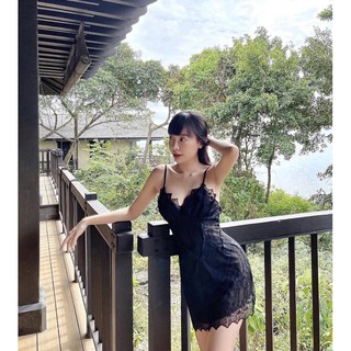 VÁY REN TRẮNG HOA CÚC HOẠ MI