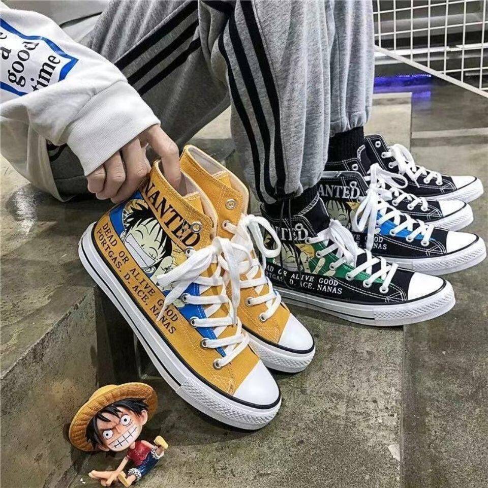 One Piece Trend Anime Breathable All-match giày nam | BigBuy360 - bigbuy360.vn