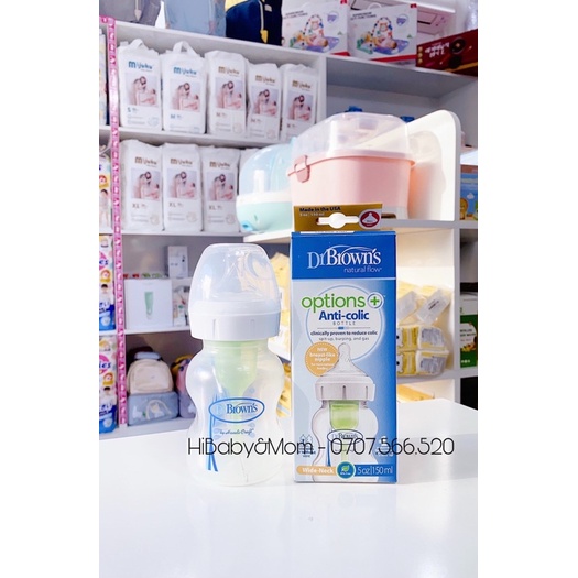 BÌNH SỮA DR.BROWN CỔ HẸP &amp; CỔ RỘNG