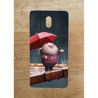 Ốp Lưng Nokia 3 (Dẻo) - Hình Gấu Thỏ Heo