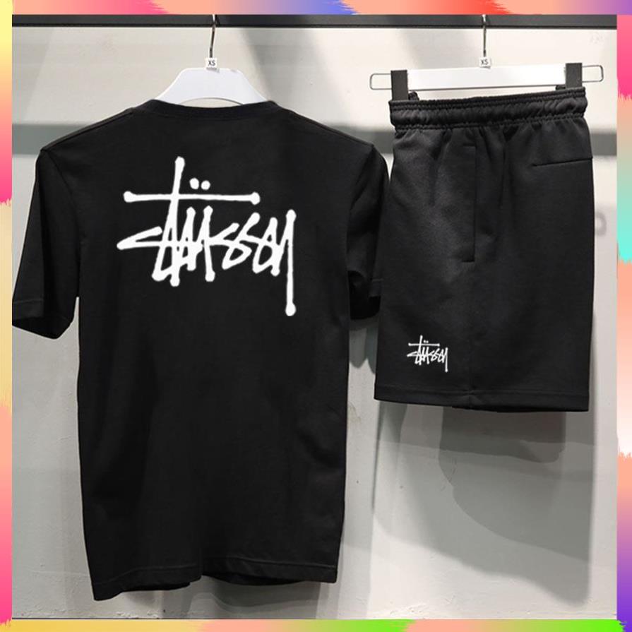 Bộ Thể Thao Nam, Đồ Bộ Thể Thao Nam Nữ STUSSY Gấu Năng Động - Store Xuất Khẩu