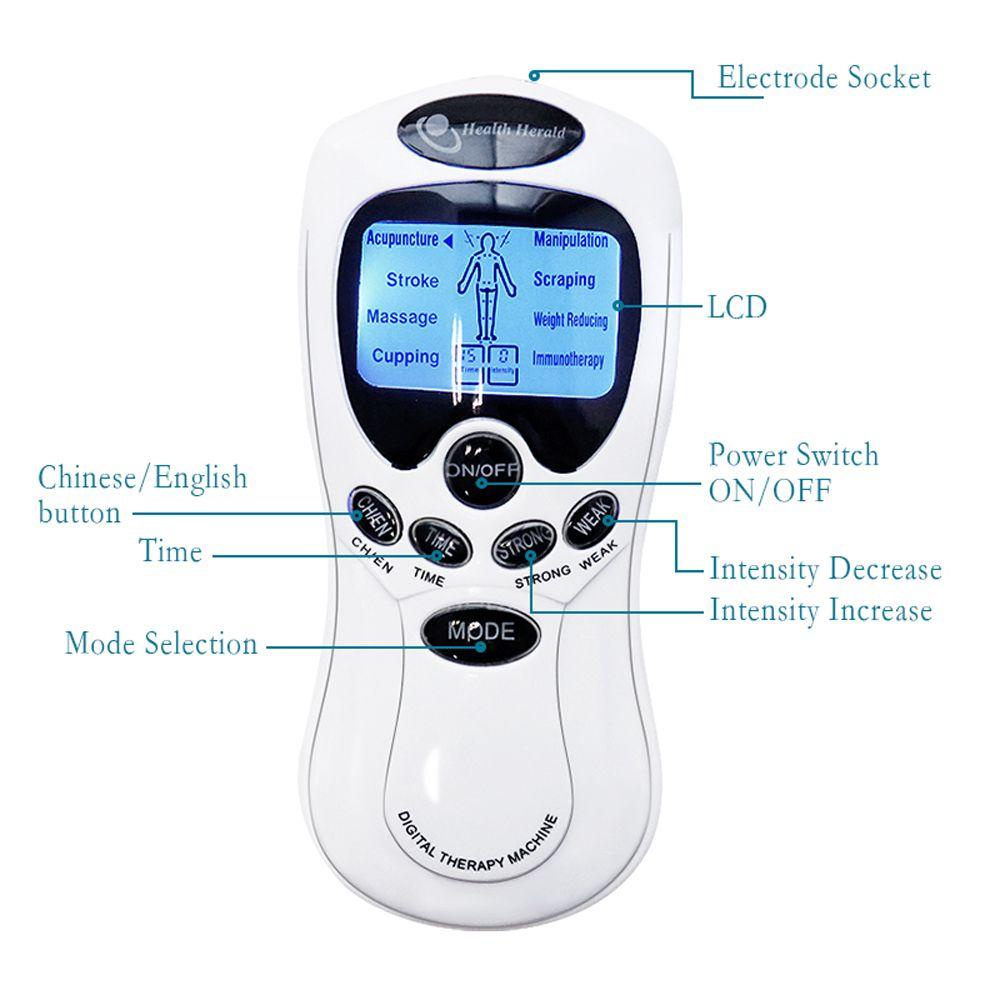 Qqmall Máy Massage Xung Điện Toàn Thân Giúp Thư Giãn Cơ Thể Dùng Tại Nhà
