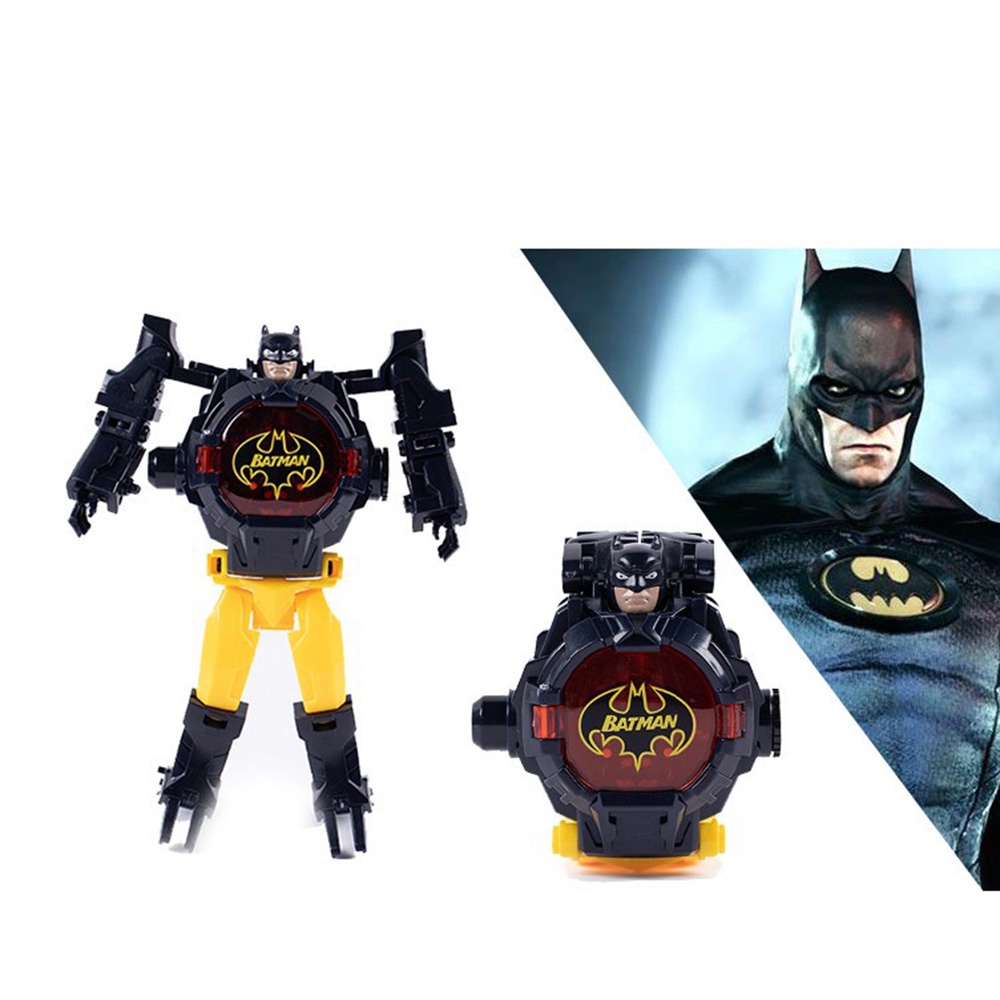 Đồng Hồ Chiếu Đồ Chơi Họa Tiết Hoạt Hình Marvel Spiderman Hulk Dành Cho Trẻ Mẫu Giáo