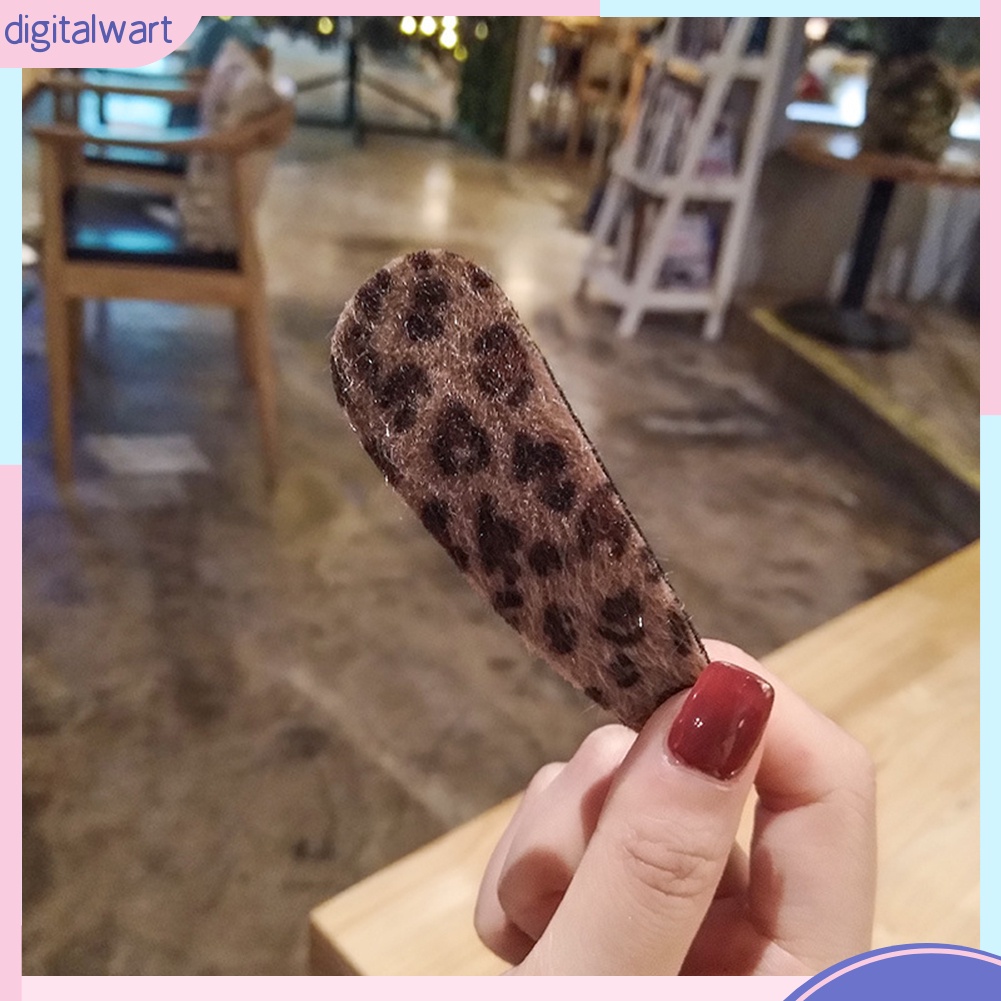 Kẹp Tóc Họa Tiết Da Báo Thời Trang Dành Cho Nữ