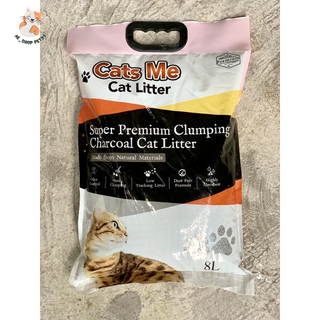 Cát vệ sinh cho mèo than hoạt tính Catsme 8L
