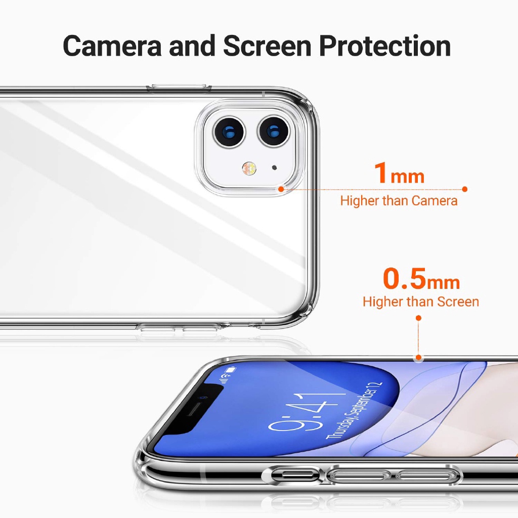 Ốp Điện Thoại Trong Suốt Chống Sốc Cho OPPO Reno 11 10 8T 8 5G 8Z 7Z 7 SE Pro