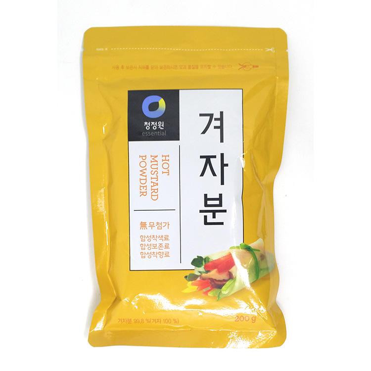 Bột Mù Tạt Vàng Daesang Hàn Quốc 200 Gram