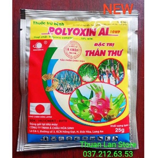 Polyoxin al chuyên trừ thán thư trên cây trồng gói 25g