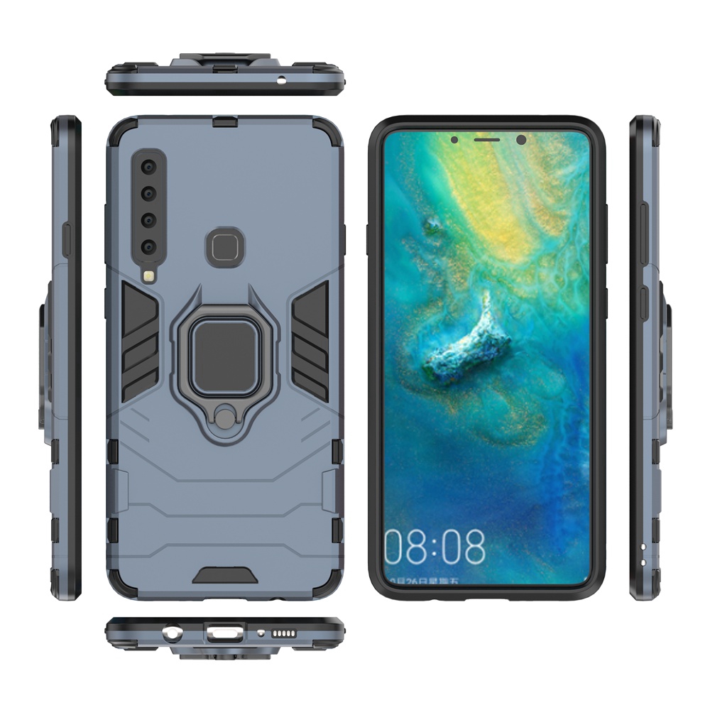 Ốp điện thoại nhựa PC cứng chống sốc có giá đỡ dành cho SAMSUNG GALAXY NOTE 9 A7 A8 PLUS A9 2018 J4 J6 A8S