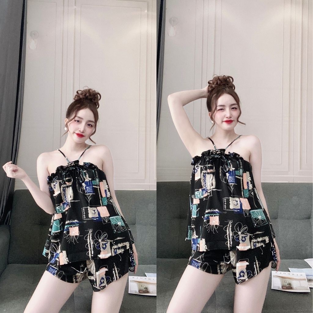 Đồ ngủ nữ❣️FREE SHIP❣️Đồ ngủ sexy lụa MANGO cao cấp mềm mại xinh xắn | BigBuy360 - bigbuy360.vn