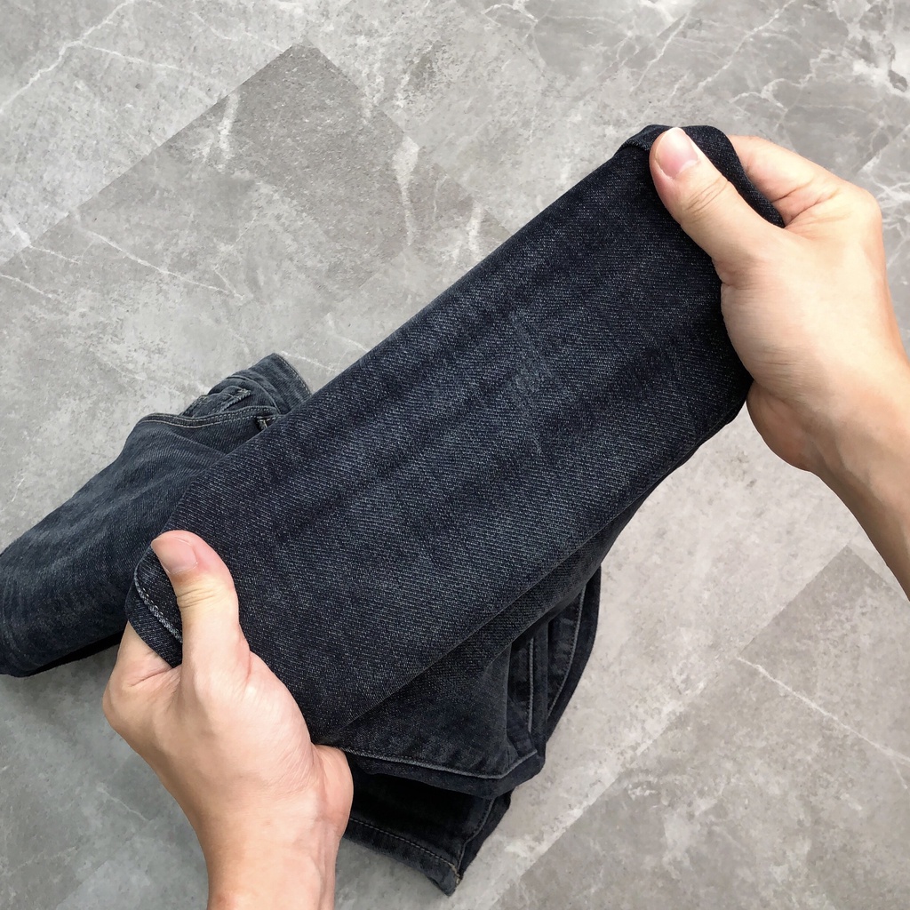 Quần jeans nam basic cao cấp form slim fit QJ 001 - MT808
