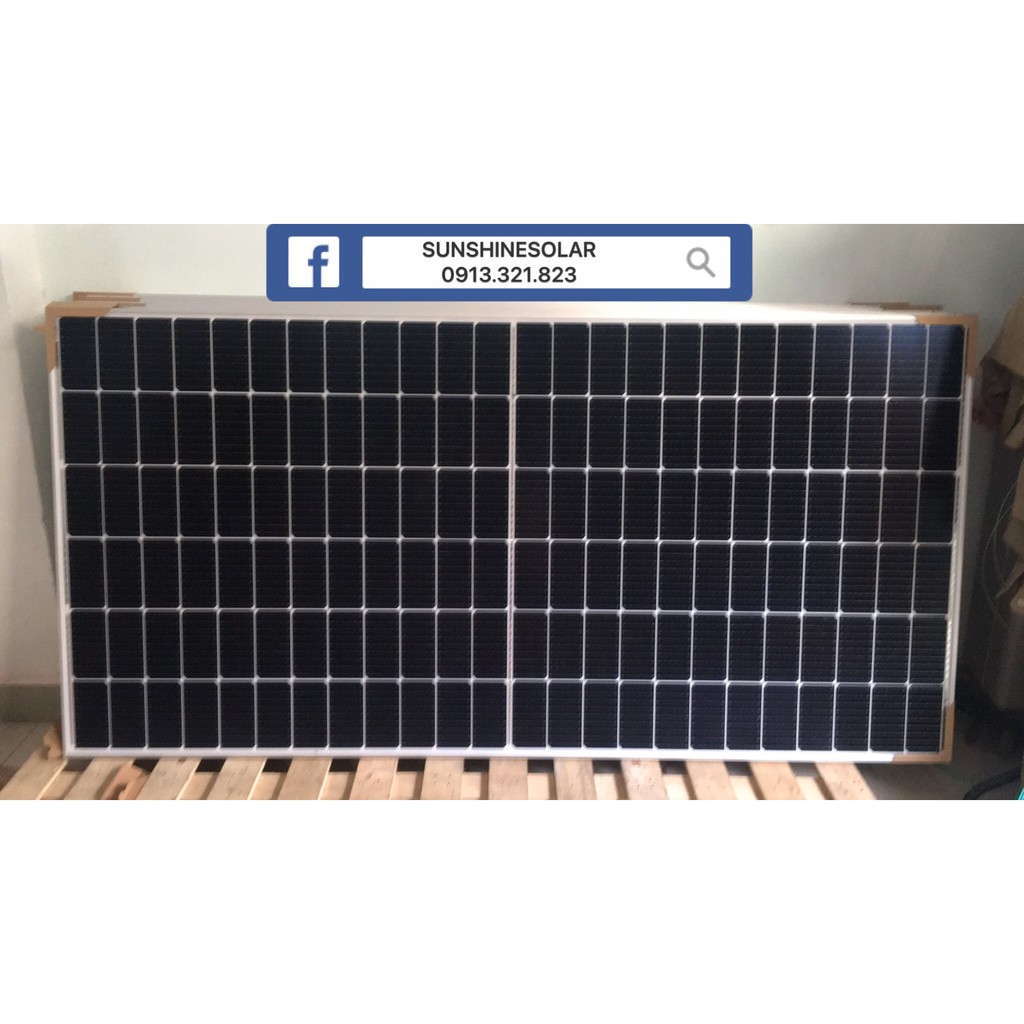 Tấm pin năng lượng mặt trời JA Solar 450W Half cell, hiệu suất cao, công nghệ mới nhất hiện nay