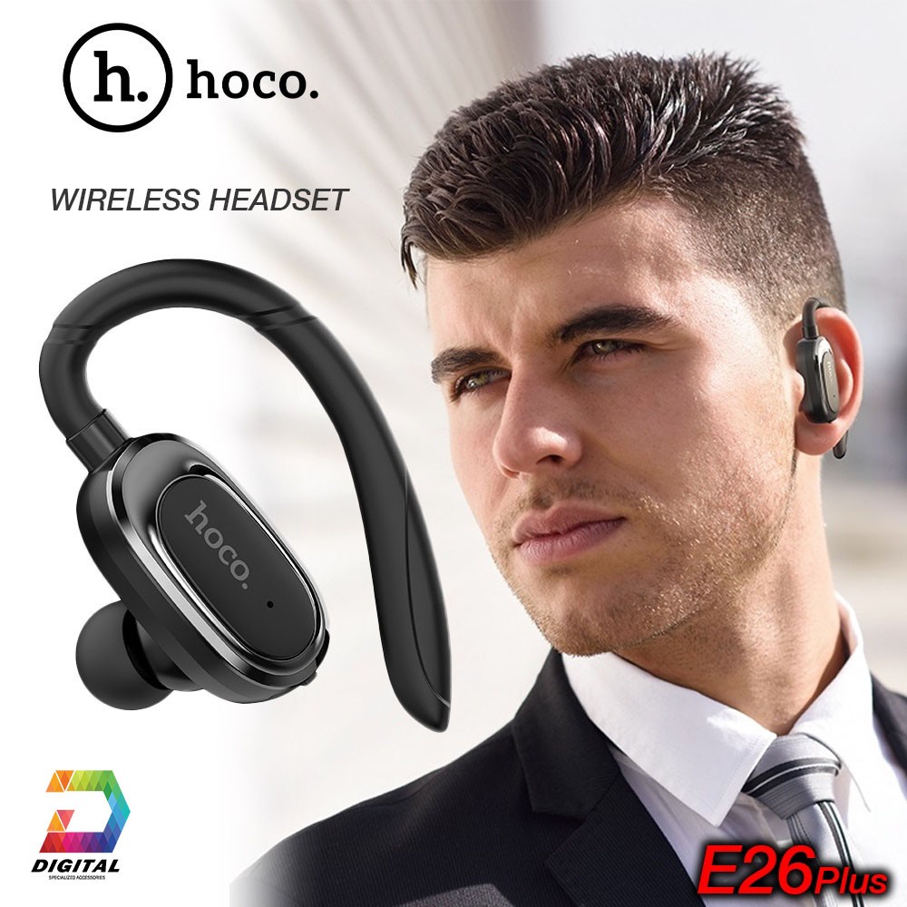 Tai Nghe Bluetooth Hoco E26 Plus V5.0 - Tai Nghe Không Dây Móc Tai