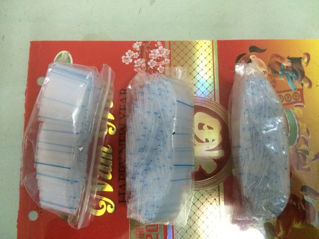 Combo 3 Bịch Túi Zip ( Túi Khoá Đầu )