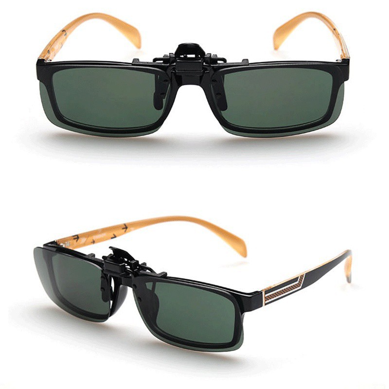 Cặp tròng kính mát lật dùng cho lái xe | BigBuy360 - bigbuy360.vn