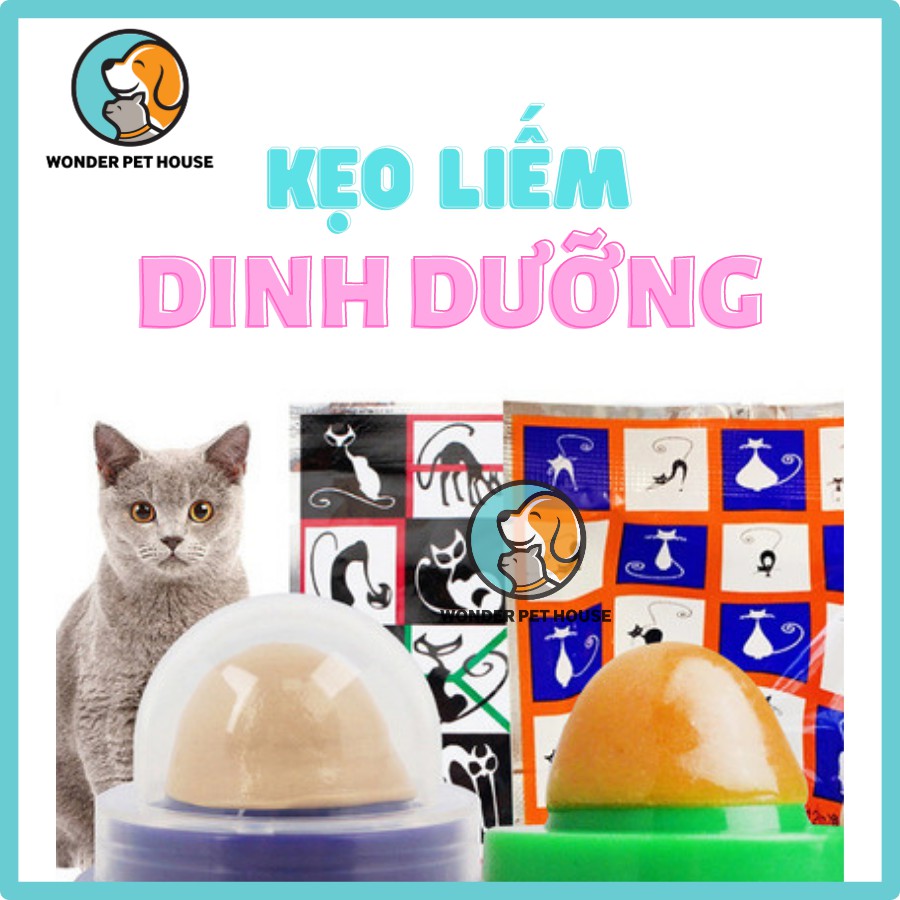 Kẹo Liếm Dinh Dưỡng Cho Mèo Gà, Cá Hồi