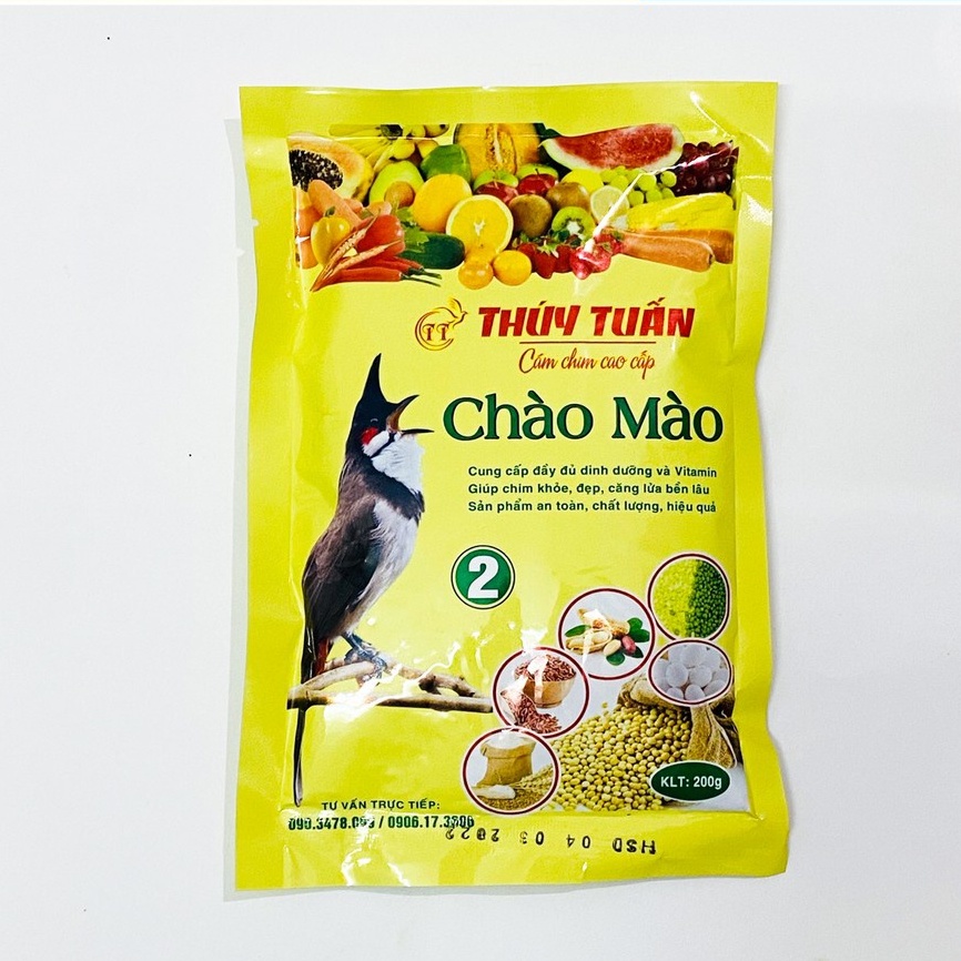 Cám chim khuyên Thúy Tuấn số 2 cám ăn thức ăn cho chim cao cấp CC35