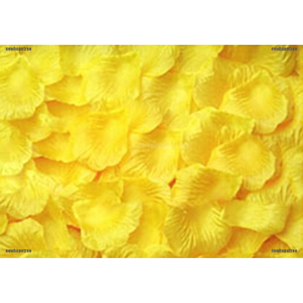 Bộ 100 Cánh Hoa Hồng Lụa Trang Trí Bàn Tiệc Cưới