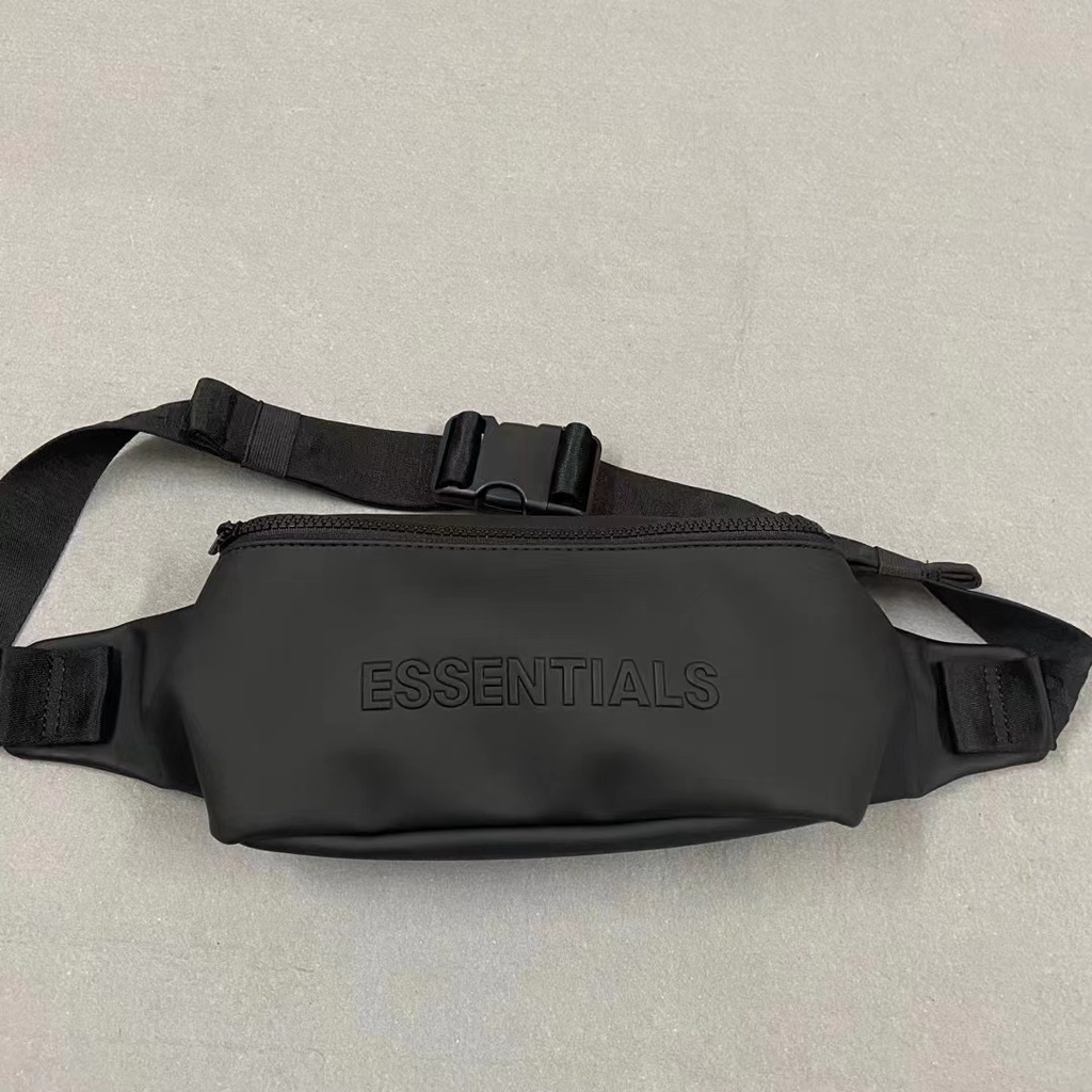 FEAR OF GOD FOG ESSENTIALS new double line portable light single shoulder diagonal chest bag casual small bag