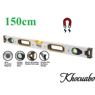 Thước thủy tặng kèm nam châm ingco hsl38150m