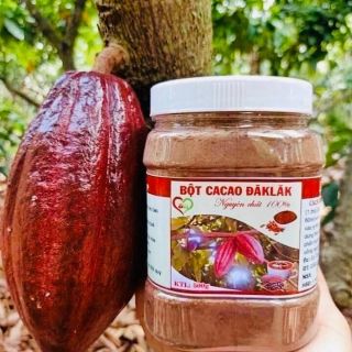 Hủ 500g cacao Daklak nguyên chất