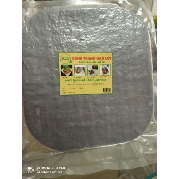 Bánh tráng hoa đậu biếc gói 250g