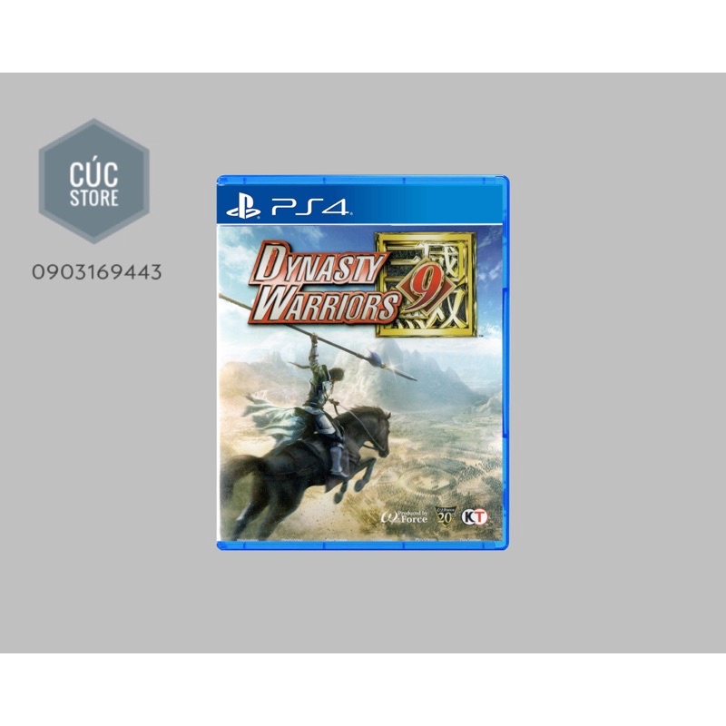 Đĩa chơi game PS4: Dynasty warriors 9