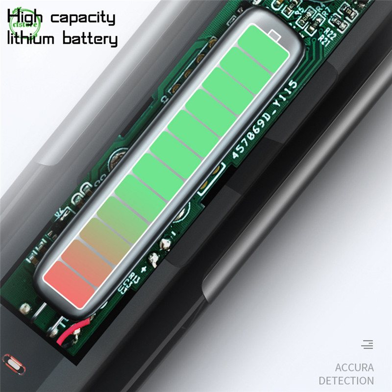 (Hàng Mới Về) Máy Đo Nồng Độ Cồn Có Màn Hình Hiển Thị Kỹ Thuật Số Usb Chất Lượng Cao