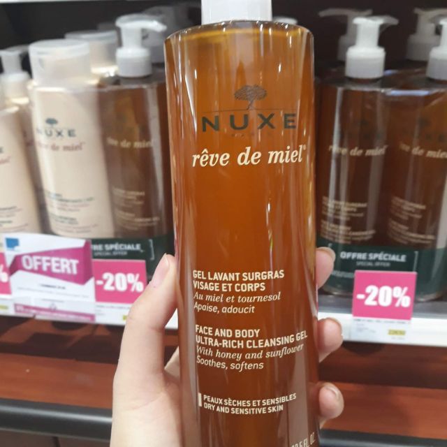 Sữa rửa mặt Nuxe 400ml nội địa pháp